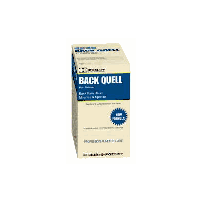 Pain Reliever Back Quell Tablet 2 Per Pack 2