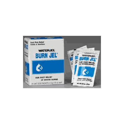 Pain Reliever Burn Jel 1/8 Oz. Gel - Water-g