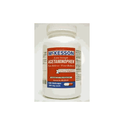 Pain Reliever Mckesson Brand Gelcap 100 Per B