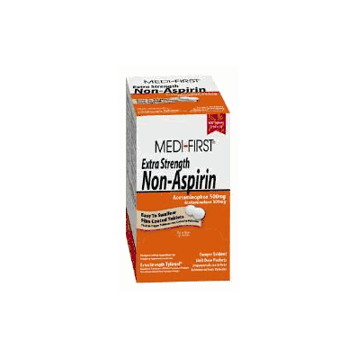 Pain Reliever Medi-first Tablet 500 Per Bott