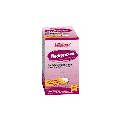 Pain Reliever Mediproxen Tablet 100 Per Bottl