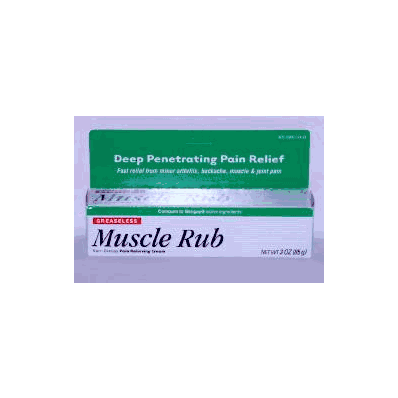 Pain Reliever Muscle Rub Cream 3 Oz. 3 Oz. -