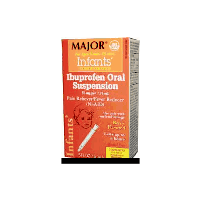 Pain Reliever Oral Suspension 15 Ml 50 Mg / 1