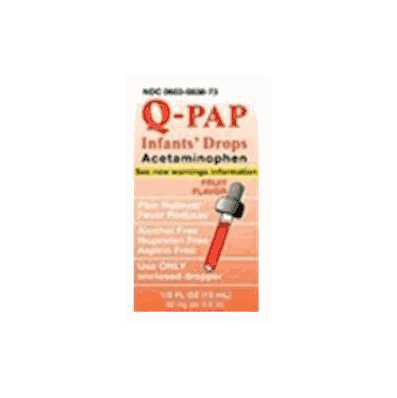 Pain Reliever Q-pap Suspension 4 Oz. 160 Mg /