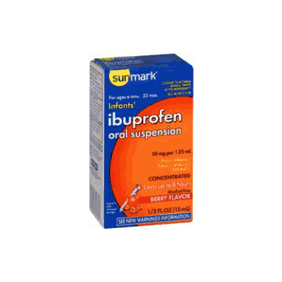 Pain Reliever Sunmark Oral Suspension 1/2 Oz