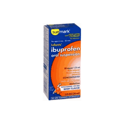 Pain Reliever Sunmark Oral Suspension 1 Oz.