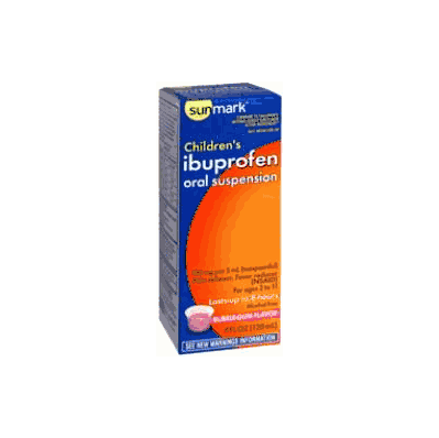 Pain Reliever Sunmark Oral Suspension 4 Oz.