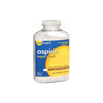 Pain Reliever Sunmark Tablet 500 Per Bottle