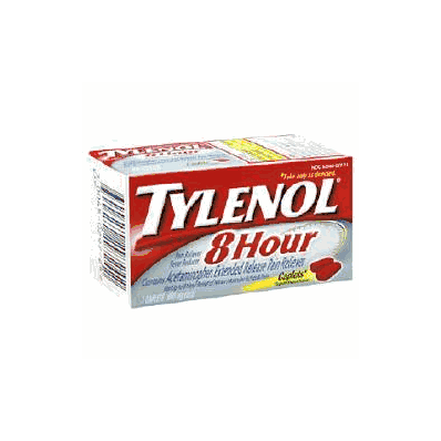 Pain Reliever Tylenol 8 Hour Caplet 72 Per B