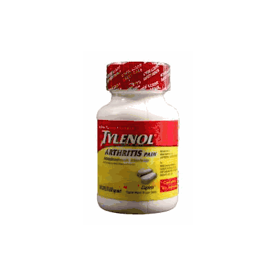 Pain Reliever Tylenol Arthritis Caplet 100 P