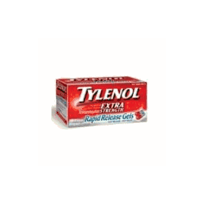 Pain Reliever Tylenol Rapid Release Gel 50 P