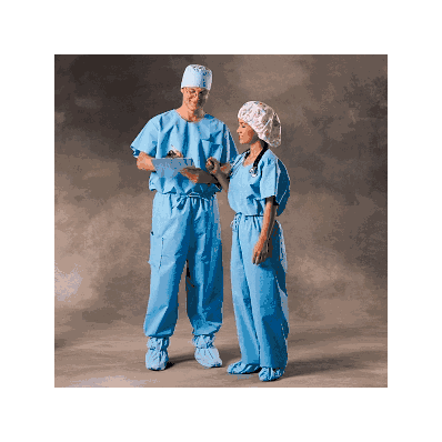 Pant, Scrub, 3 Layer, Ds Waist, Blue, Xl - Me