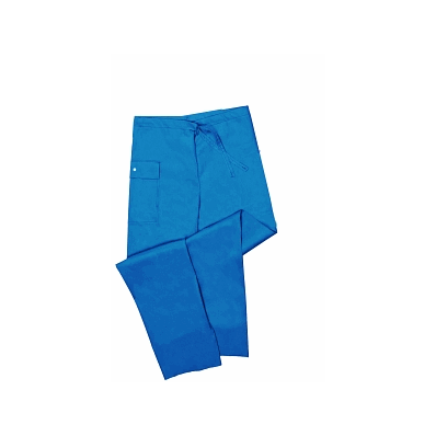 Pant, Scrub, Surgical, Drawstring, Blue, Sm -
