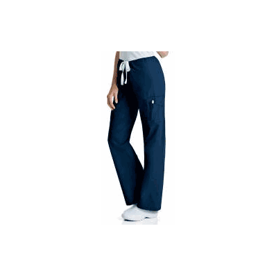 Pants, Cargo Flare Navy W/Ceil Blu Xsm - - L