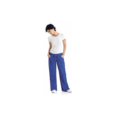 Pants, Scrub Drwstrng Cargo Fml Royal Blu Sm