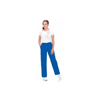 Pants, Scrub Eased Fit Fml Royal Blu Xsm - -