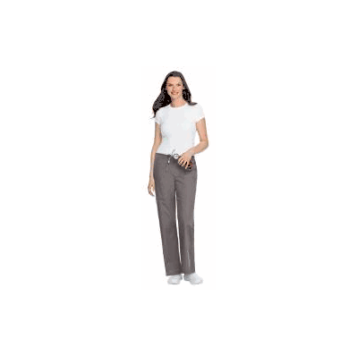 Pants, StafF Flare Leg Grey Sm - - Landau Un
