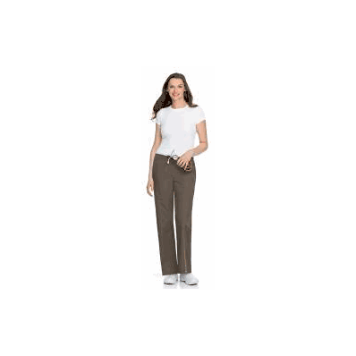 Pants, StafF Flare Leg Wmn Taupe Pet Med - -