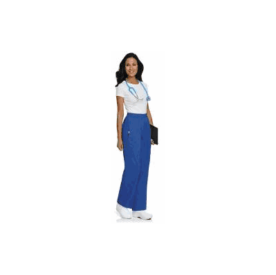 Pants, StafF Scrub Cargo Fml Tall Nautical Bl