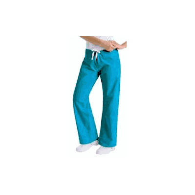 Pants, StafF Scrub Drwstrng Fml Tall Navy Sm