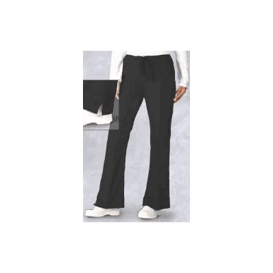 Pants, StafF Scrub Flair Drawstring Navy Sm -