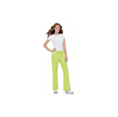 Pants, StafF Scrub Flare Fml Pear Xsm Petite