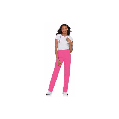 Pants, StafF Scrub Fml Classic Carnation Pet/