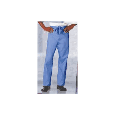 Pants, StafF Scrub Unisx Lng Xlg Nvy - - Fas