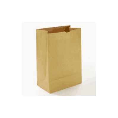 Paper Bag Brown Without Handle Size 57 - Bag,