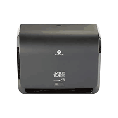 Paper Towel Dispenser, color Black, Touch Free, uses Paper Towel Roll (26610)