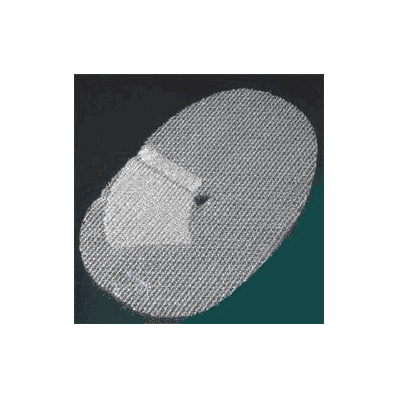 Parietex TEM1208GR ProGrip Precut Self-Fixating Hernia Repair Mesh, 3" X 4.7" Right