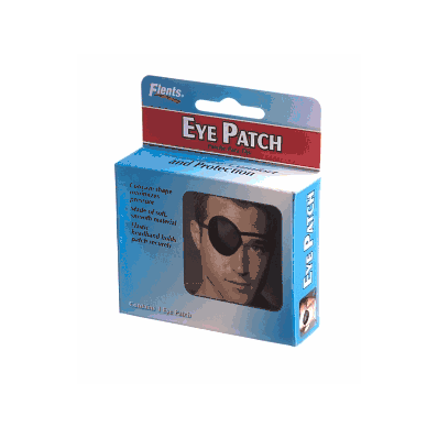 Patch, Eye, Adult, Concave, Black - Medline