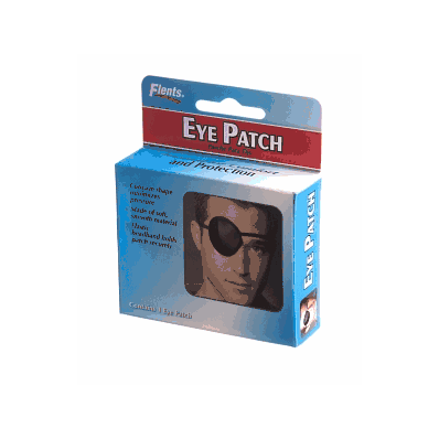 Patch, Eye, Adult, Concave, Black - Medline