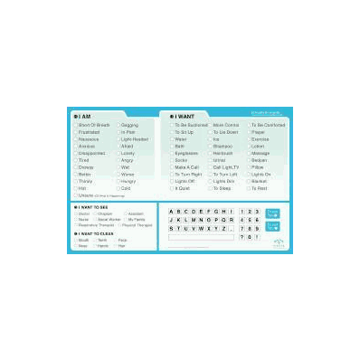Patient Communication Board Ez Board - Board