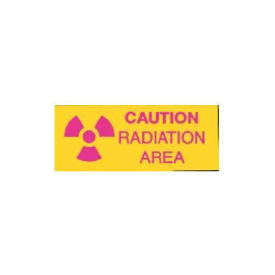 Patient Information Sign Caution: Radiation A