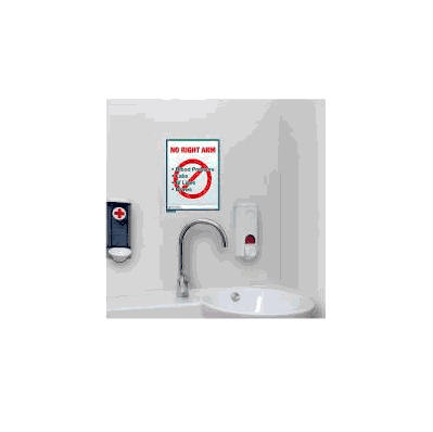 Patient Information Sign No Right Arm - Sign,