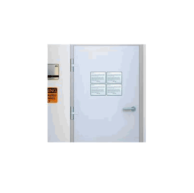 Patient Information Sign Refrigerator Notice