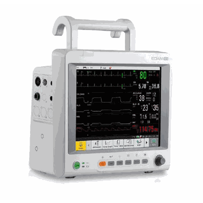 Patient Monitor, 12" Color Screen Display, Monitor Vitals