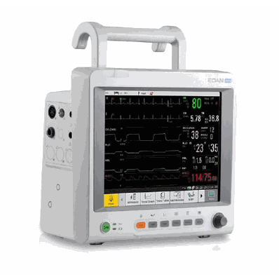 Patient Monitor, 12" Color Screen Display, Monitor Vitals