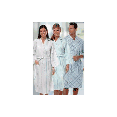 Patient Robe Unisex 2 X-large Blue Vip - Robe