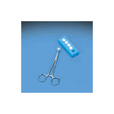 DeRoyal Peanut Sponge with Holder X-Ray Detectable 3/8" Round