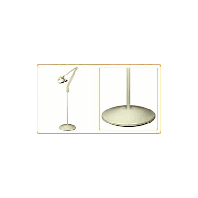 Pedestal Floor Stand 38.5 Inch H, White - Sta