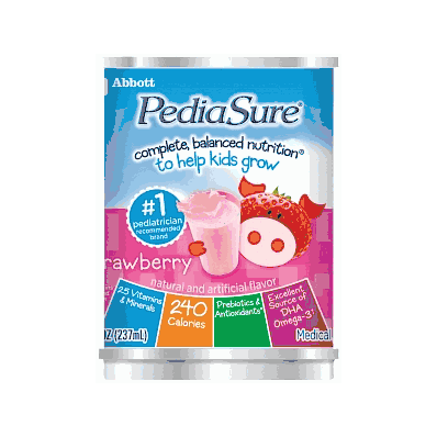 Pediasure, Strawberry, 8oz, Can - Medline