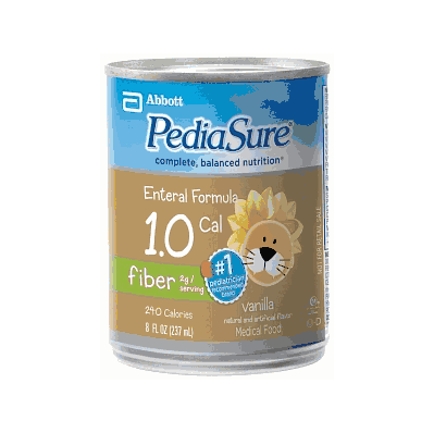 Pediasure, W/Fiber, Vanilla, 8oz, Enteral - M