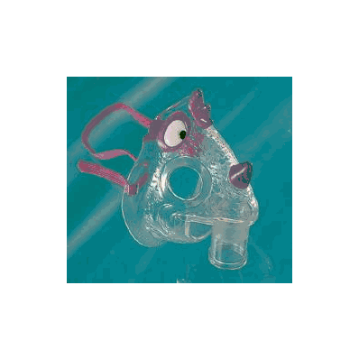 Pediatric "AirLife" Aerosol Face Mask with Coloring Book Carefusion 001266