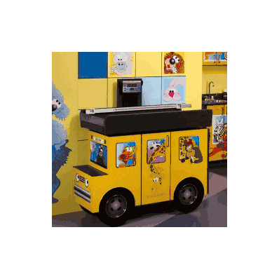 Pediatric Exam Scale Table Zoo Bus With Jungle Friends