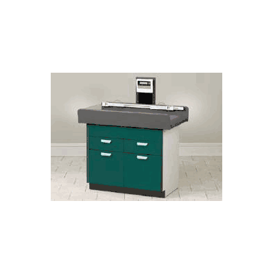 Pediatric Exam Table With Scale Fixed Height