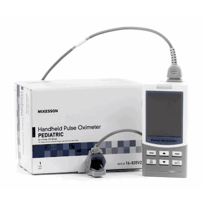 Pediatric Handheld Pulse Oximeter, Large 2/8"