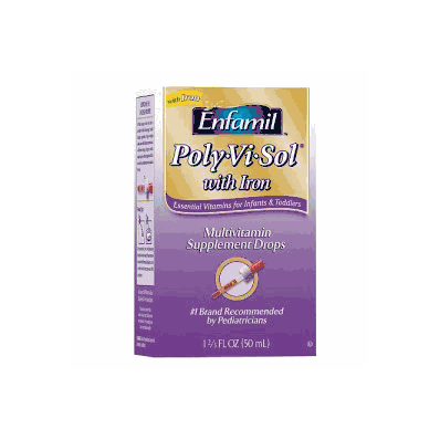 Pediatric Multivitamin Supplement, 1.67 oz. Drops 
