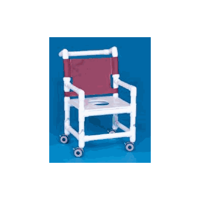 Pediatric Shower Chair Pvc Mesh Backrest 16 -